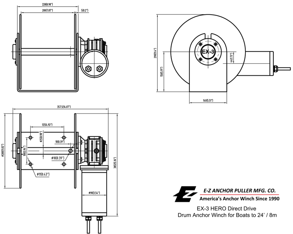 Hero EX-3AL-4490 drawings