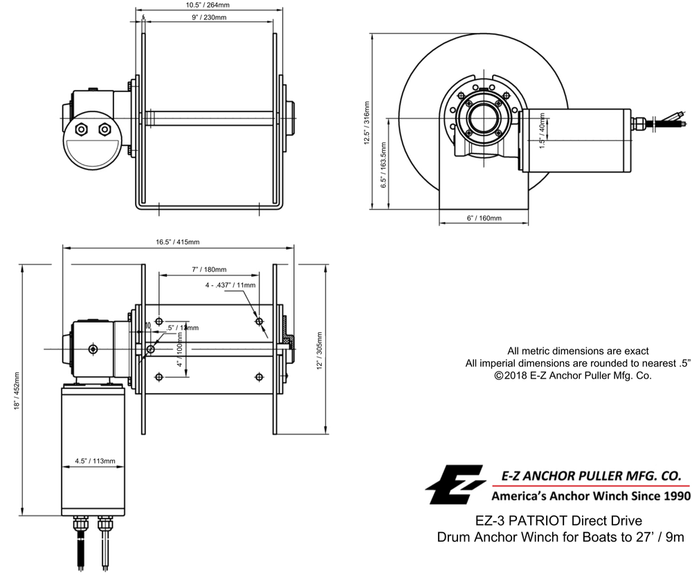 Patriot EZ-3SS-40110 dranwings