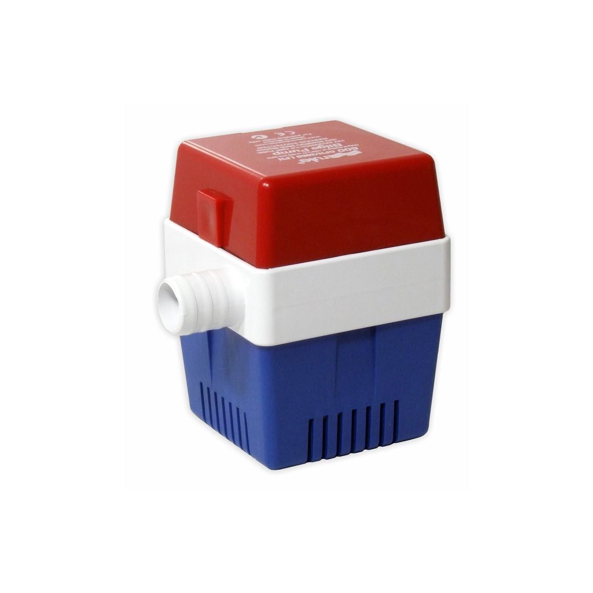 Rule 800 GPH Bilge Pump Square. Non-Automatic Submersible Electric