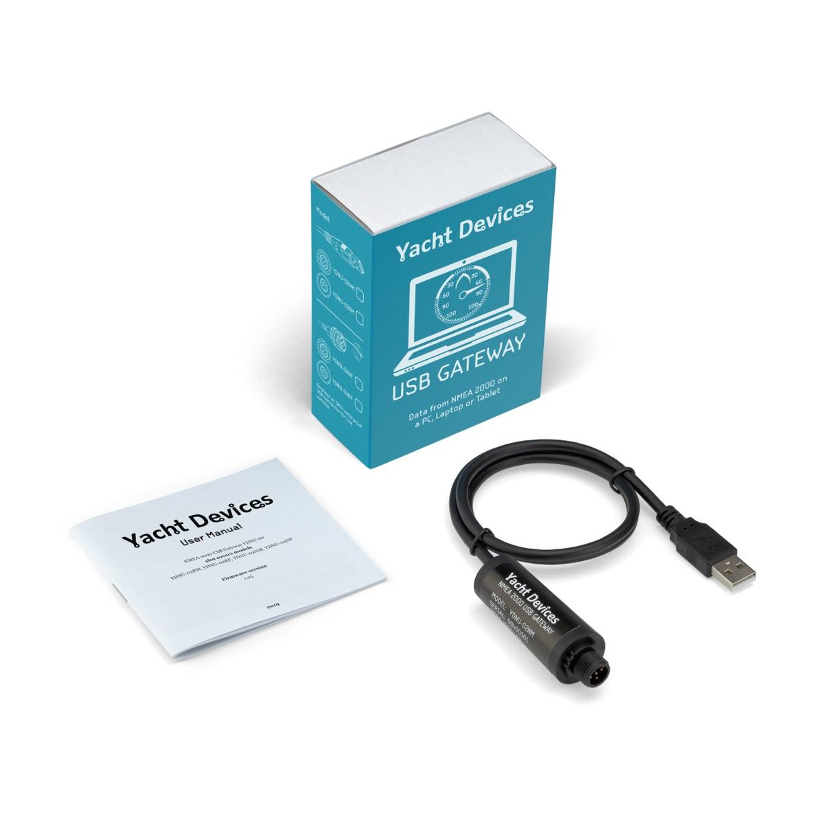 Yacht Devices NMEA 2000 USB Gateway - YDNU-02 - Male