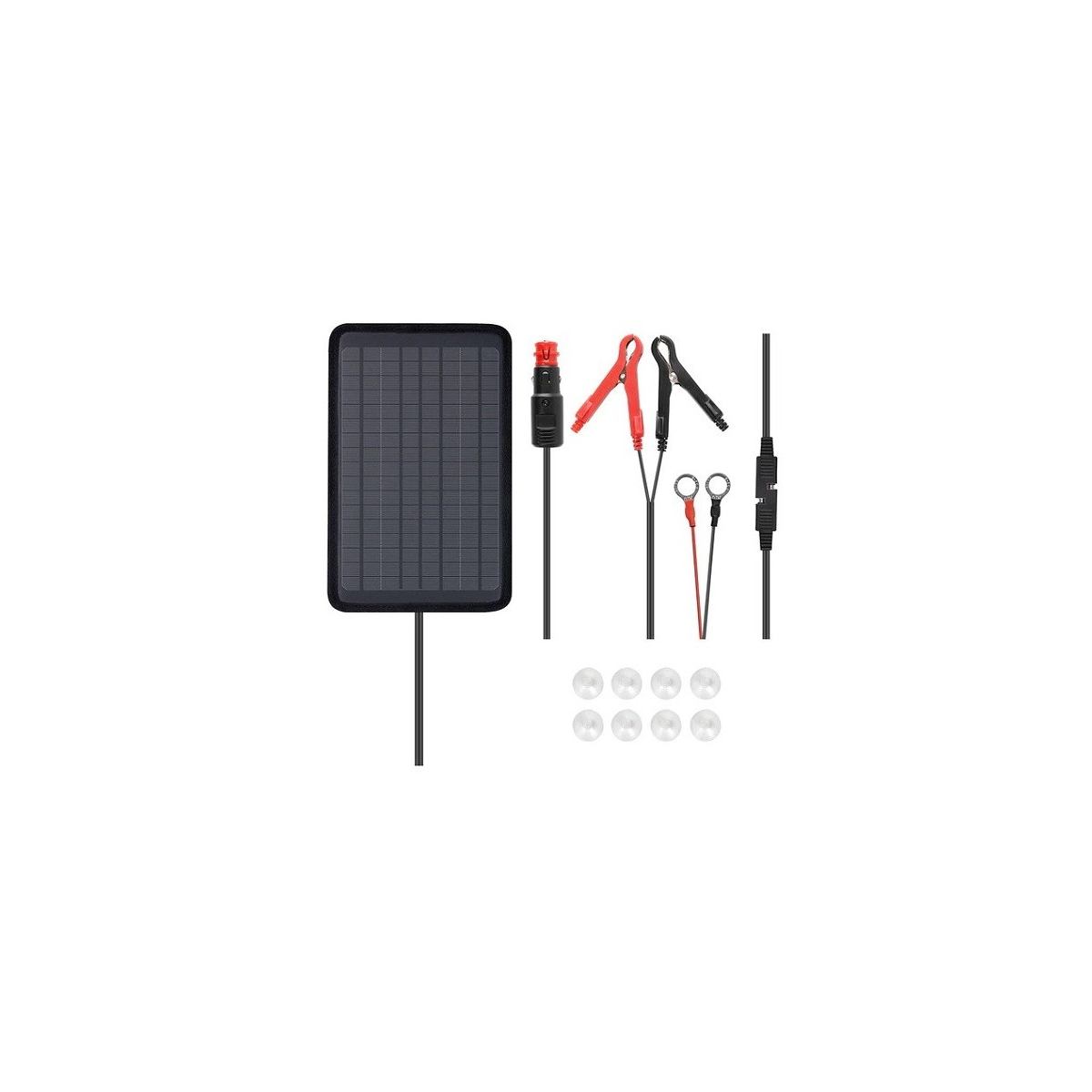 car battery trickle charger cigarette lighter Renogy 10W Solar Battery Trickle Charger & Maintainer