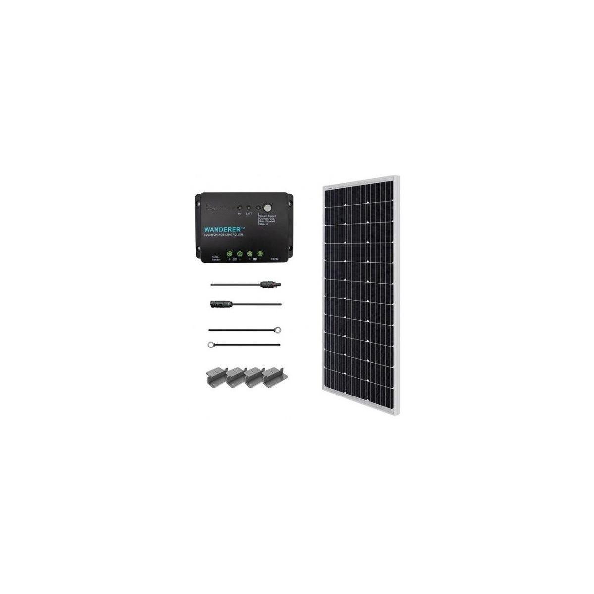 Renogy 100 Watt 12 Volt Solar Panel Starter Kit | RNG-KIT