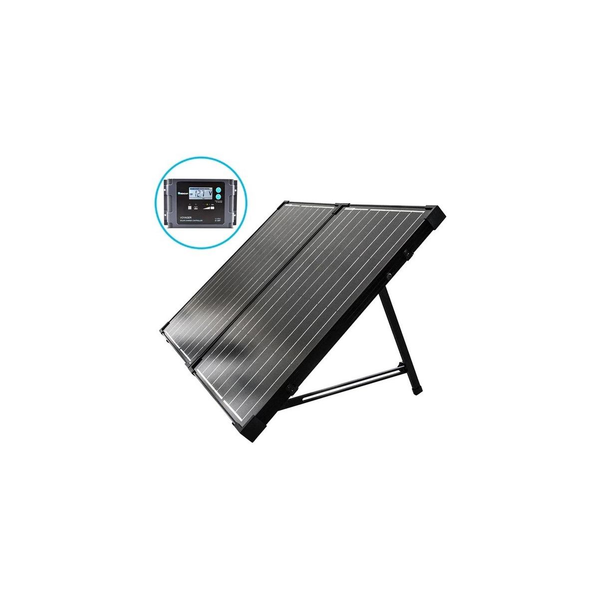 RENOGY 100 Watt Solar Suitcase w/ Voyager | RNG-KIT-STCS100D-VOY20