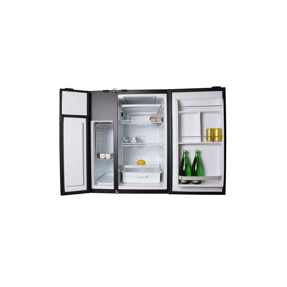 Nova Kool RFS7501 Side by Side Refrigerator & Freezer - 7.5 cu.ft