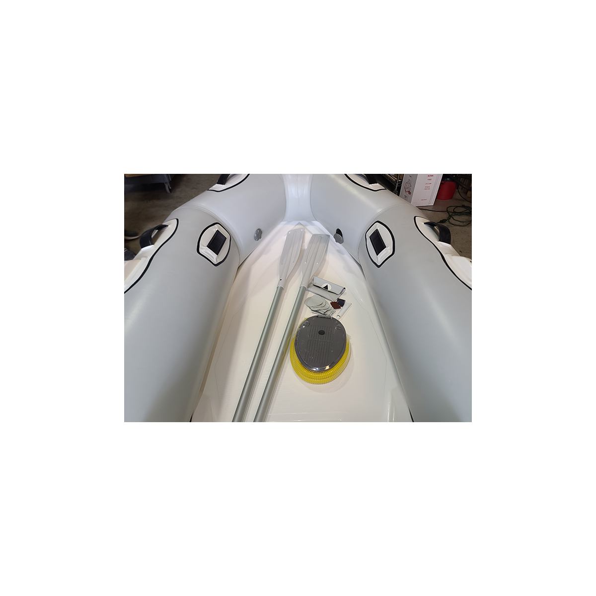 APEX A-8 Open Rib Lite / Tender - 8 FT Dinghy, 9.9 HP