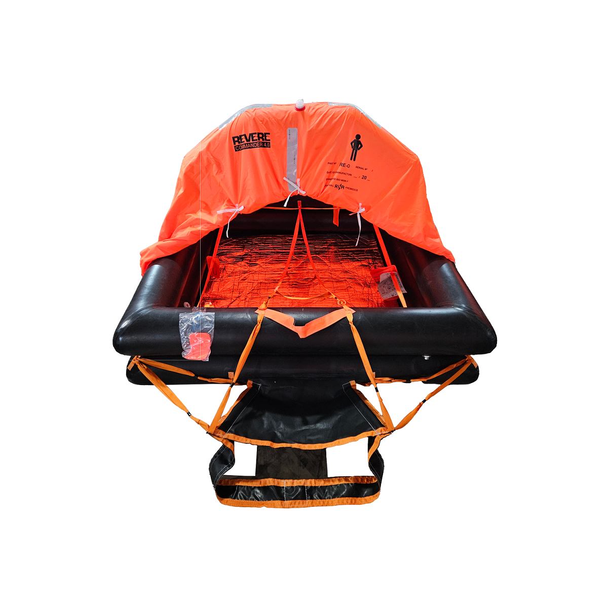 Revere Offshore Commander 4.0 Life Raft - 4 Person - Valise | OC4-6V