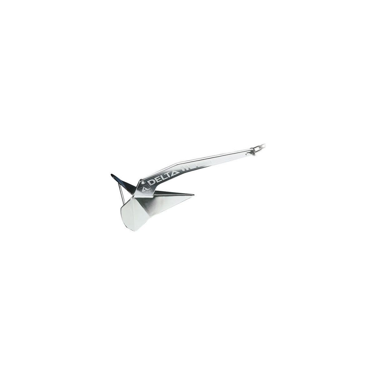 Lewmar Delta Anchor 14 lb Stainless Steel (6 Kg) display picture 1