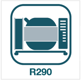 Vitrifrigo R290 Gas