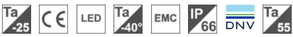 certification icons