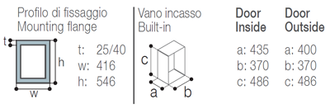 vitrifrigo dimensions