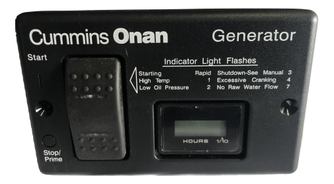 Onan Generator Control Panel