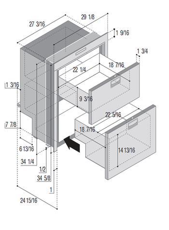 dimensions DW210IXP4-EX-1