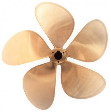 Michigan M500 Bronze 22" Shaft Size - 1 3/4"-1 3/8" Propeller