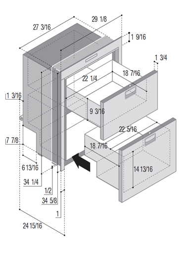 DW210IXP4-EX-1 dimensions