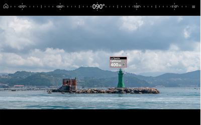 RAYMARINE See you waypoints in the Real World T70452