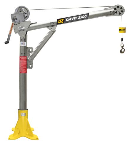 Steel Davit Crane 2500lb - OZ2500DAV