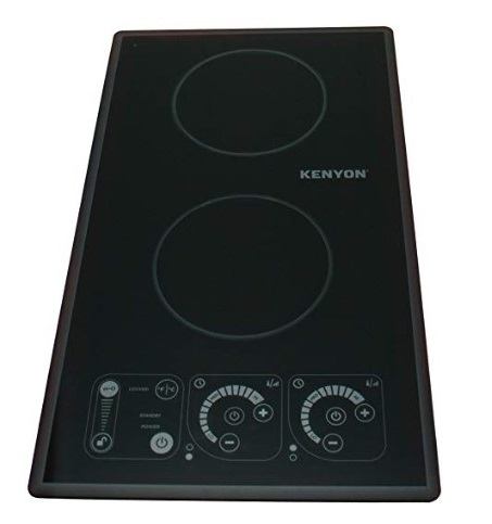 Kenyon SilKEN2 Induction Two Burner Portrait Trimline Cooktop, 120V
