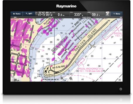 Raymarine gS Series Cartography