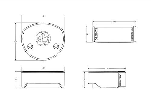 Lumitec 101597 dimensions