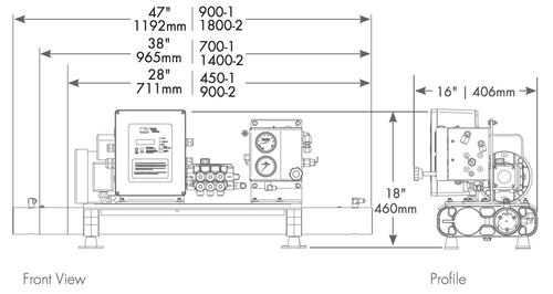 Seafari Versatile 450 GPD (Self Cointained) Single Membrane