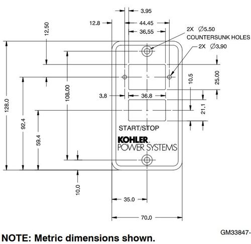 Kohler GM32335-KP