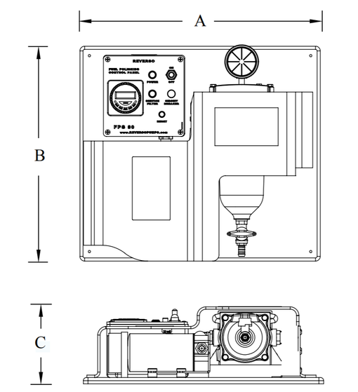 Reverso 21-1944-01 Dimensions