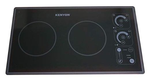 Kenyon SilKEN2 Induction Two Burner Landscape Trimline Cooktop, 240V, Black