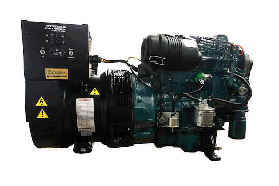 KK4-12.5 Keel Cooled Diesel Generator - 12.5 kW (60 Hz)
