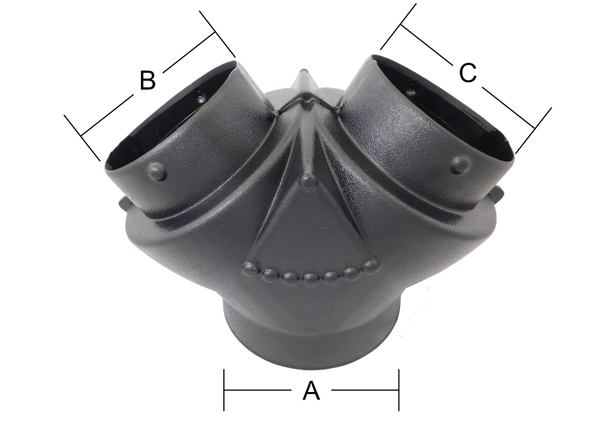 MSI Duct "Y" Dimensions