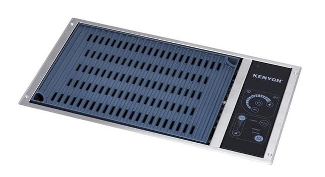 Kenyon No Lid Built-In Electric Grill in Stainless Steel with IntelliKEN Touch Control 120-Volts