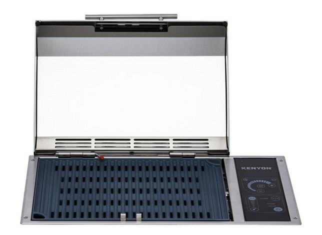 Kenyon Frontier Built-In Electric Grill in Stainless Steel with IntelliKEN Touch Control 240-Volt
