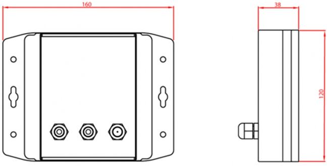 AIT1500N2K Dimensions