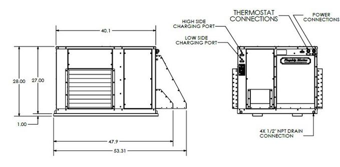 Flagship FM24AC dimensions