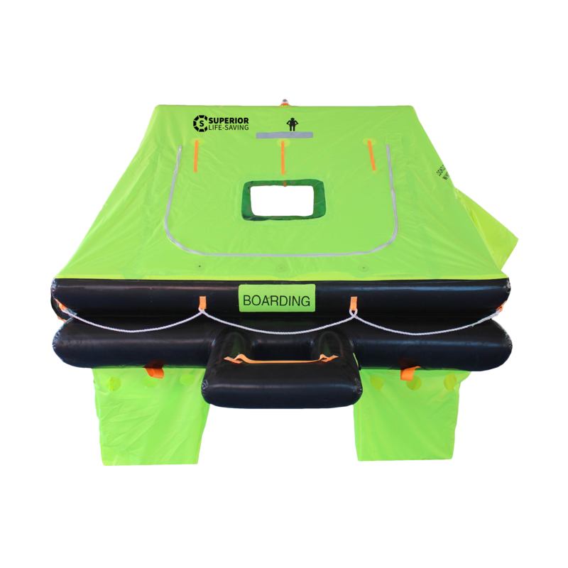 8 Person Life Rack Superior Life Saving Wave Racer ISO Liferaft - 8 Person - Valise
