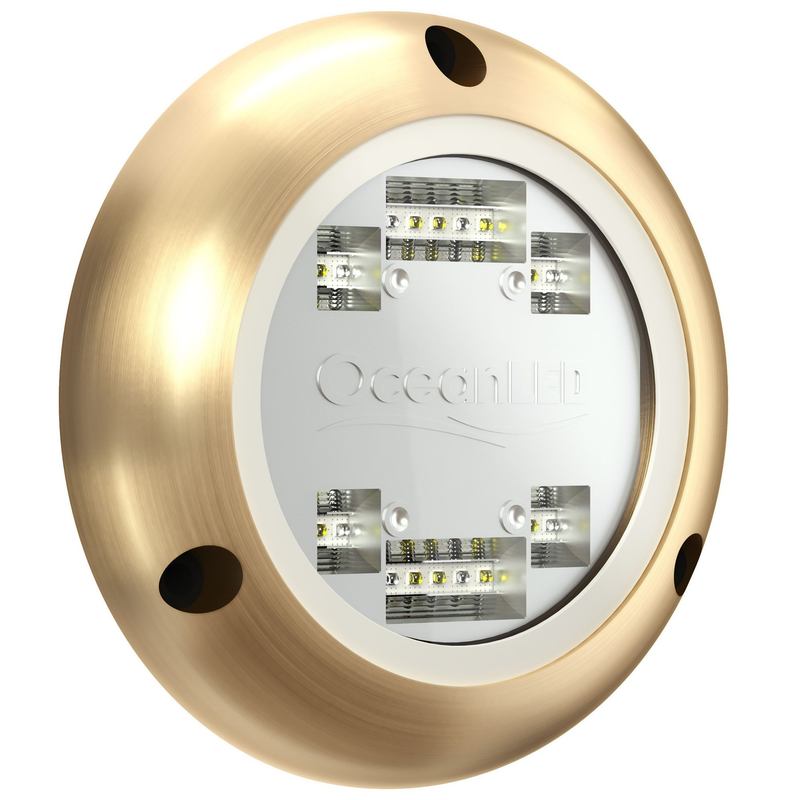 OceanLED Sport S3124s Underwater LED Light - Ultra White/Midnight Blue ...