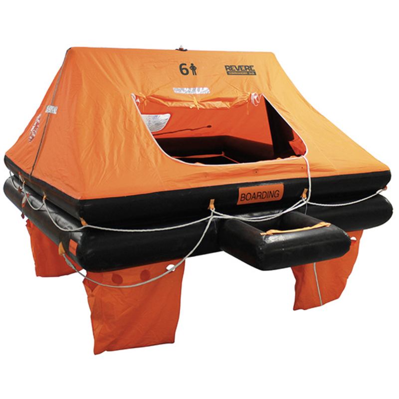REVERE Coastal Commander 3.0 6 Person Life Raft | 45-COASTCO3-6C