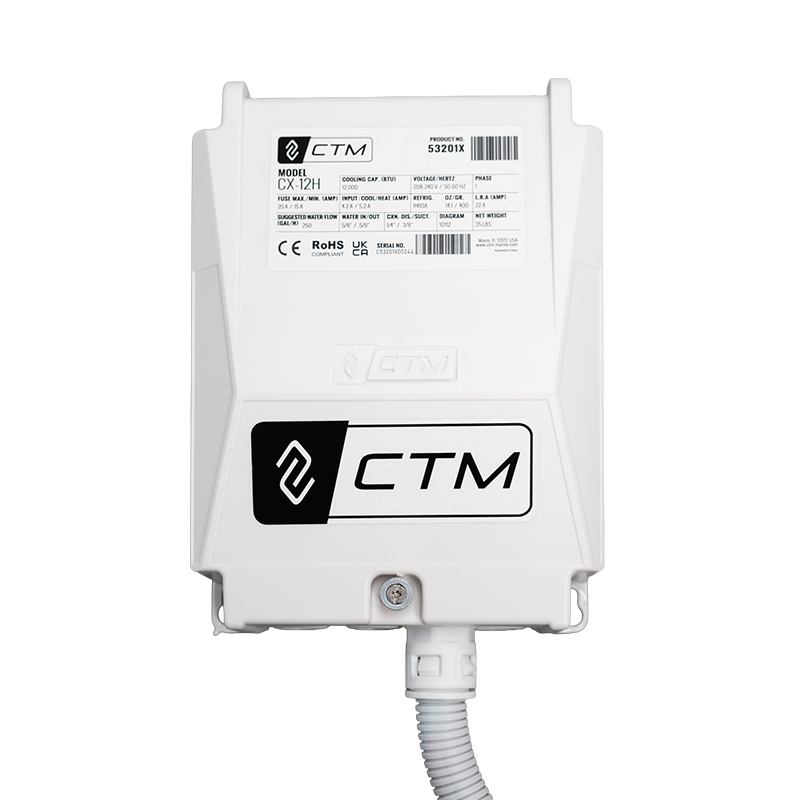 CTM CX-10H 10,000 BTU Condenser - Marine Split A/C Unit - 230V