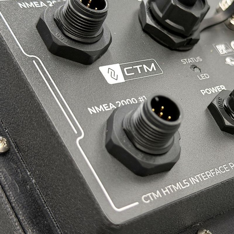 Html5 Into CTM HTML5 Interface 40011C | NMEA 2000 Marine HVAC Control