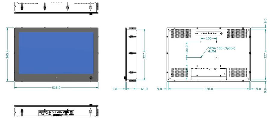 dimensions pht-21w