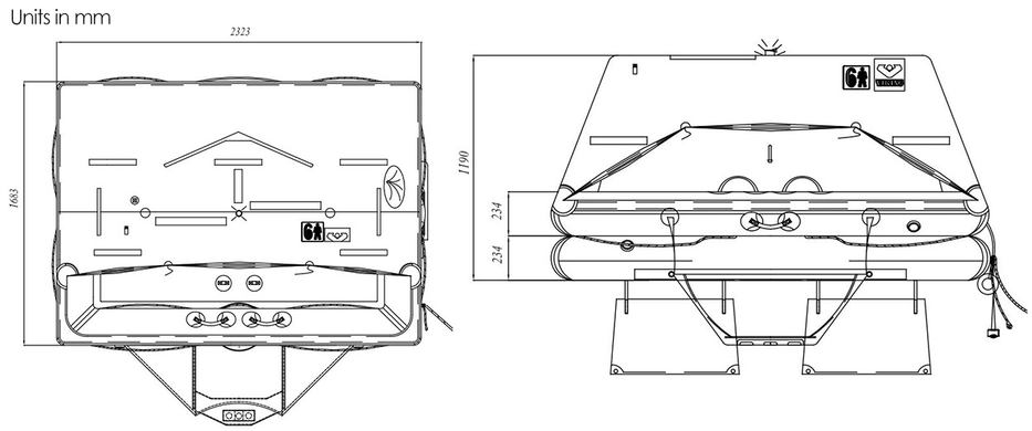 Viking Commercial Liferaft