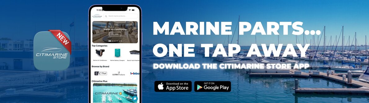 Marine parts, one tap away. Download the Citimarine Store App.